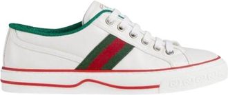 Gucci White Tennis Sneakers Size 39