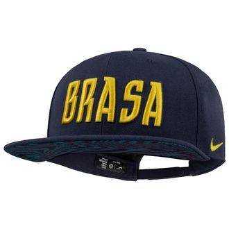 Nike Mens Brasil Nike Pro Snapback Hat in Blue | C16942C992BZFF-NVY