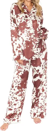 Show me your Mumu Overslept Pj Set In Holy Cow