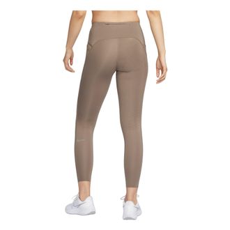Nike (WMNS) Nike Swift High-Waisted 7/8 Running Leggings with Pockets Mink Brown HJ2253-233