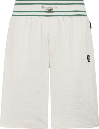 Philipp Plein Tracksuit Shorts Jacquard Monogram