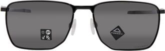Oakley Ejector Prizm Black Rectangular Mens Sunglasses OO4142 414201 58