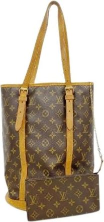 Louis Vuitton Pre-owned Bucket Bags, female, Brown, Size: ONE SIZE Pre-owned Lace Bucket Bag