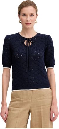 Twinset Donna, Maglie, Blu, S, new