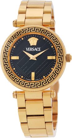 Versace Reve Quartz Black Dial Ladies Watch VE8B00624