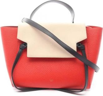 Celine Pre-owned Vintage Handtas - Dames - Vintage Handtas - Veelkleurig - ONE Size - Leer - Vintage