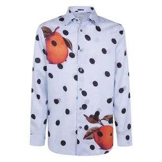 Paul Smith Heren, Overhemden, Blauw, Maat: S