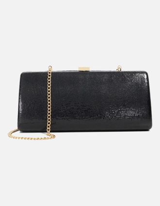 Dune London Womens Dune Belinda Womens Black Clutch Bag