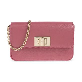 Furla Shoulder Bags, female, Pink, Size: ONE SIZE Shoulder bag 1927 Mini