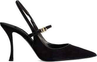 Dolce & Gabbana Pumps Con Cinturino Posteriore 90mm-Donna