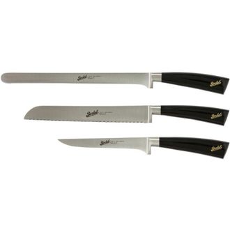 Berkel Elegance Set De 3 Cuchillos Jamoneros Negro - Berkel