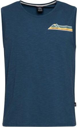 Chillaz Calanques Mountain Stripes Tank Top f&uuml;r Herren | blau