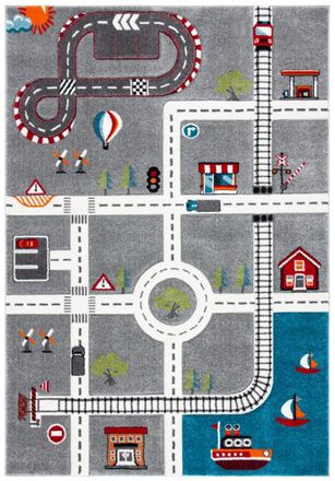 Safavieh Alfombra gris/marfil 122 x 183 cm