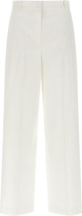 Theory White HW Casual pants