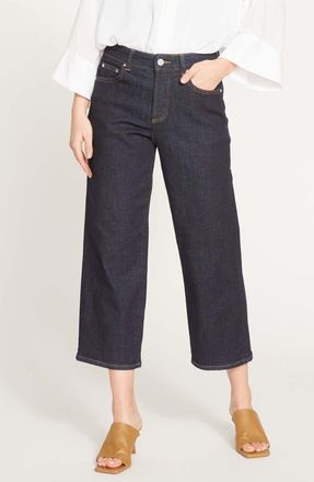 Universal Standard Crop Boyfriend Jeans in Vintage Indigo Selvedge at Nordstrom, Size 24W