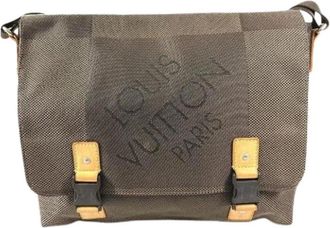 Louis Vuitton Pre-owned Cross Body Bags, male, Green, Size: ONE SIZE Pre-owned Messenger Bag