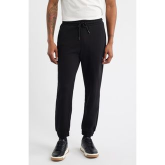 HUGO BOSS Danopan Cotton Joggers in Black at Nordstrom, Size Xx-Large