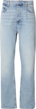 HUGO BOSS Baggy Jeans in Turquoise Katoen - Heren - Regular Fit Jeans - Blauw - W38 L32 - Katoen - Jeans