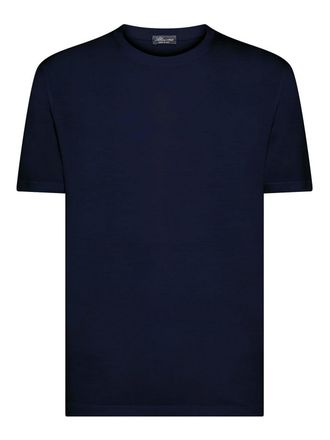 Albeni 1905 Blue Merino Wool T-Shirt