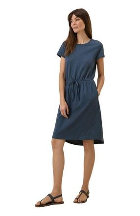 Pact Organic Cotton Relaxed Slub Weekend Dress in French Navy at Nordstrom, Size Xx-Large