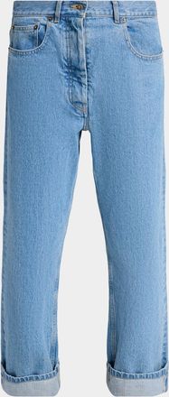 Thom Browne Washed Classic 5-Pocket Selvedge Jeans
