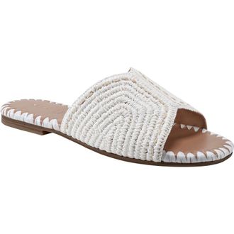 Marc Fisher Nottie Slide Sandal in Ivory at Nordstrom Rack, Size 6.5