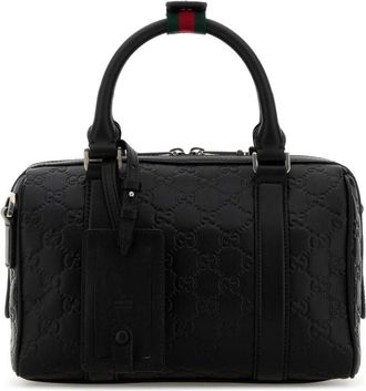 Gucci Black Leather Handbag