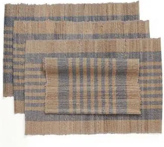 Sustainable Threads Biscotti Placemats - Set of 4 in Frosting at Nordstrom