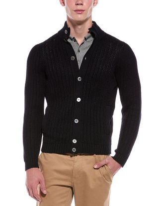 Slowear Slowear Linen-Blend Cardigan Sweater