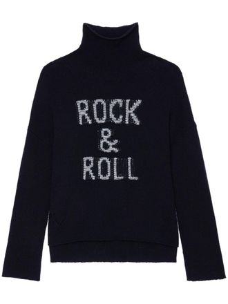 Zadig&Voltaire Alma Rock & Roll jumper - Blue