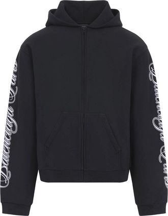 Balenciaga Regular Zip Up Hoodie