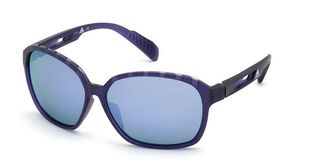 Adidas Sport SP0013 Polarized 82D Womens Sunglasses Purple Size 62