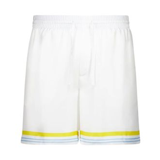 Casablanca Uomo, Pantaloncini, Bianco, S, new