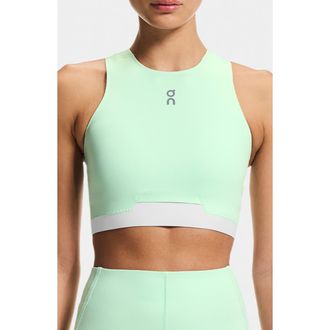 On Train Sports Bra in Creek at Nordstrom, Size Large