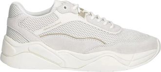 A|X Armani Exchange Schoenen, Dames, Wit, 38 EU, Technische Stof Sneakers