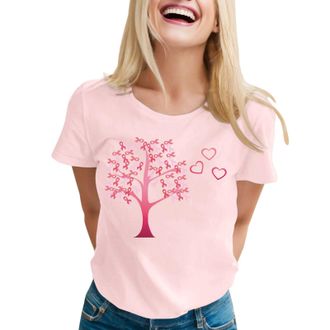 Generic wear it pink t shirtsBreast Cancer T Shirts Women Pink Ribbon T Shirt Breast Cancer Awareness Month T-Shirt