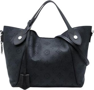 Louis Vuitton Pre-owned Hina PM Tote Bag - Dames - Vintage Shopper - Zwart - ONE Size - Leer - Vintage