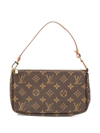 Louis Vuitton Monogram canvas shoulder bag - Brown