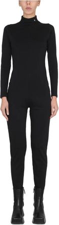 Raf Simons Jersey Jumpsuit - Dames - Jumpsuits - Zwart - S - Katoen - Jumpsuits & Playsuits