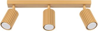 OEM Reflector &Aacute;mbar 3 Gu10 Oro Alu Lumilo 15.351.62
