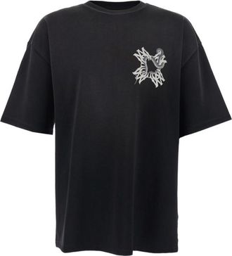 Amiri Black Cotton T-Shirt