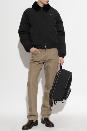 Burberry Insulated Farnborough Jacket, Mens, Black