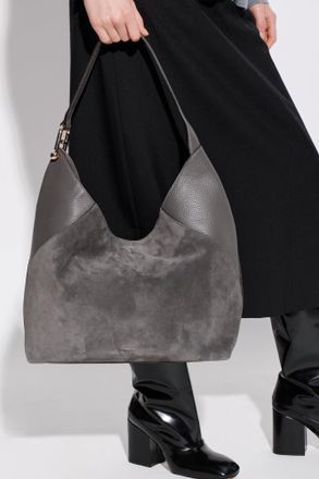 Furla Lara L Shopper Bag, Womens, Grey