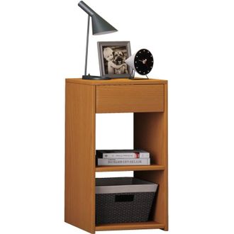 ebuy24 Vcm comodino tavolino comodino dimensioni ca. a. 65 x l. 35 x p. 35 cm - Sledo Maxi (Faggio)