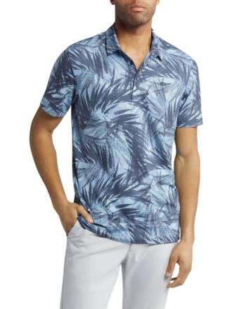 Travis Mathew Forest Reserve Shirt In Dream Blue