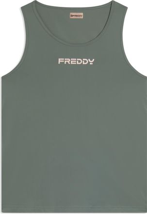 Freddy Canotta regular in tessuto quick dry con retro vogatore