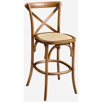 Sweeek Sillas de bar bistró vintage madera