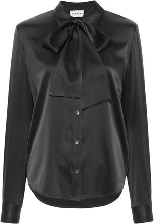 P.A.R.O.S.H. Salty shirt - women - Elastane/Silk - S - Grey
