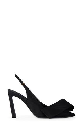 Givenchy Twisted Ribbon Slingback Pump in Black at Nordstrom, Size 10.5Us