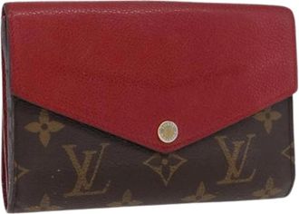 Louis Vuitton Pre-owned Wallets, female, Brown, Size: ONE SIZE Pre-owned Canvas Wallet